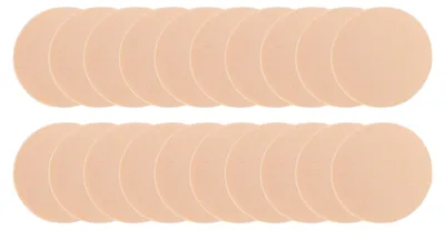 Obrázok produktu pre 20 kusov okrúhlych špongí na make-up, vhodné na použitie suché aj mokré, opakovane použiteľné, antibakteriálne, vhodné aj na nanášanie púdru