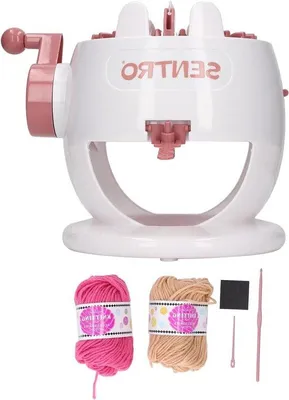 Produktbild von Handbediente Strickmaschine 22 Nadeln 2 Farbfäden