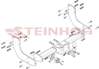 Produktbild von Z546761 Anhängerkupplung passend für IVECO Daily 2014- starr