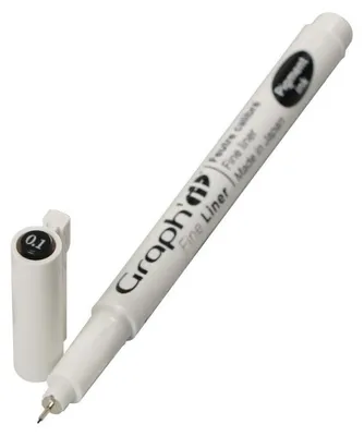Obrázek produktu pro Technický liner GRAPH'IT 0,1 mm černý