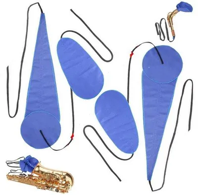 Produktbild von Reinigungsdoek für Saxophone - Reinigungswerkzeug für Blasinstrumente - Reinigungstuch für Alt- und Tenorsaxophone