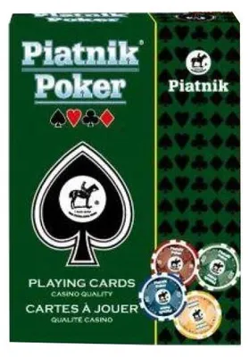 Obrázok produktu pre Piatnik pokerové karty červené/modré
