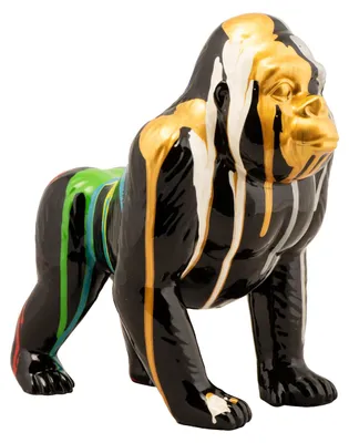 Produktbild von ArtUniverse Skulptur Bunter Gorilla 25 x 17 x 25 cm