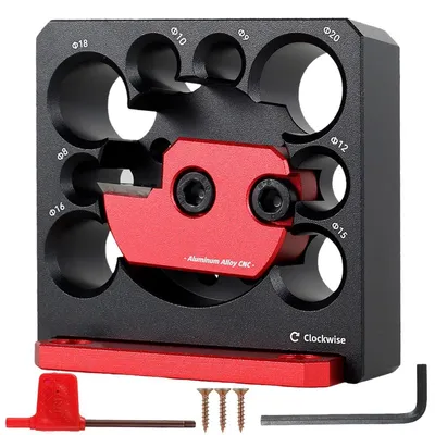 Productafbeelding van Verstelbare deuvelmaker met carbide mes, elektrisch boorfrees hulpgereedschap