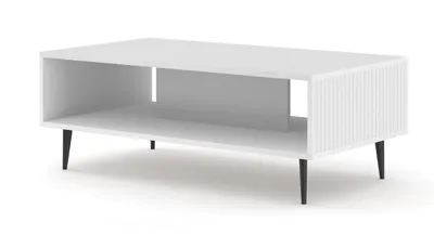 Produktbild von Couchtisch Philaé , Weiß und Schwarz, 90cm