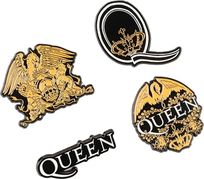 Immagine prodotto di Set di 4 spille Erik Editores Queen Taglia unica