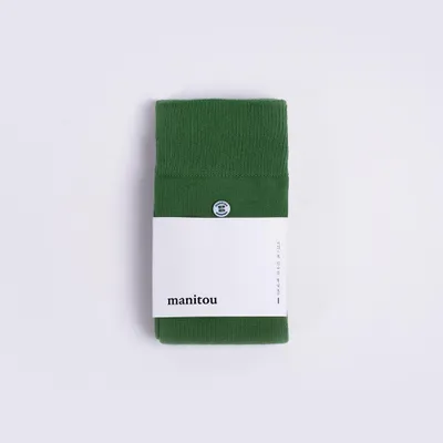 Produktbild von Uni Baumwollsocken grün – Green – 41-46