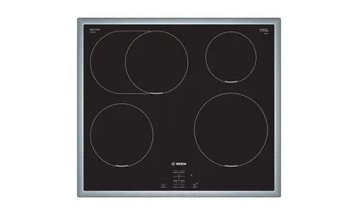 Image de Bosch Série 4, Plaque de cuisson à induction, 60 cm, avec four, noir, avec cadre à poser NIF645CB5E