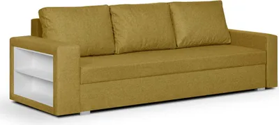 Produktbild von 3-Sitzer-Sofa mit Schlaffunktion MILO1 - Gelb