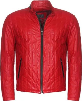 Produktbild von Lederjacke - ARMANO - Größe: 3XL | Farbe: Rot