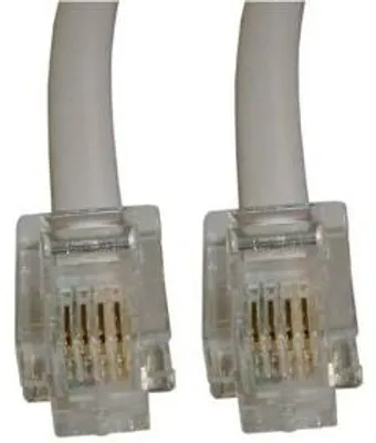 Obrázek produktu pro Cisco CAB-ADSL-800-RJ11=, 2 m, RJ-11, RJ-11, Šedá, Samec, Samec