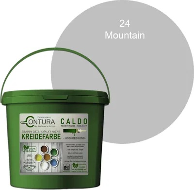 Produktbild von Contura BeGreen 1Kg. Kreidefarbe Shabby Chic Möbellack - 24 Mountain