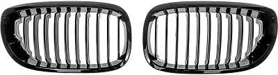 Produktbild von DIEDERICHS 1214841 Kühlergrill Frontgrill für BMW 3 Coupe (E46) Schwarz Glänzend