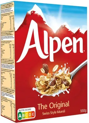 Produktbild von Alpen Original 550g