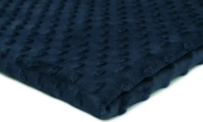 Obrázek produktu pro Minkee Dots Nubs, Dimples Dots Pletenina námořnická modrá 50 x 155 cm