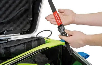 Produktbild von Fahrradtasche Rad Transportkoffer für Rennrad, Schalenkoffer mit Rollen, B&W