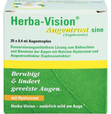 Produktbild von Herba-Vision Augentrost sine Augentropfen, 20 St. Ampullen