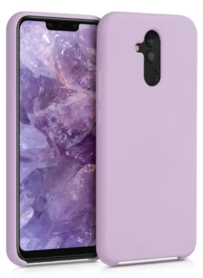 Produktbild von kwmobile Handyhülle für Huawei Mate 20 Lite Hülle - Case Silikon - Kabelloses Laden - Schutzhülle Cover in Mauve