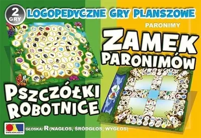 Produktbild von 2 Spiele: Schloss der Paronyme/Arbeiterbienen – KOMLOGO