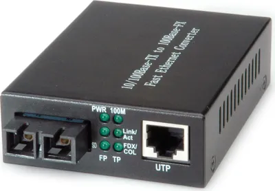 Obrázek produktu pro VALUE Fast Ethernet Konverter, RJ-45 - SC (21.99.1069)