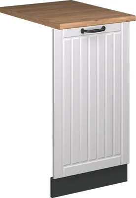 Immagine prodotto di Pannello frontale della lavastoviglie Vicco Fame-Line Bianco rustico 45 cm , PL Rovere, Model 55240