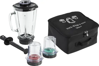 Produktbild von Tefal Coach Mix & Drink Box Zubehör für Coach-Küchenmaschinen, 5-in-1 Zubehör, Mixen/Pürieren/Mahlen/Zerkleinern/Eiscrushen, Smart Speed-System, App,