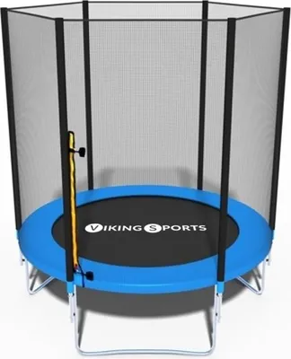 Immagine prodotto di Trampolino - blu - 183 cm - con rete - fino a 90 KG