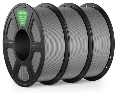 Obrázek produktu pro PLA Pro filament, 1,75 mm, šedá barva, 3 kg