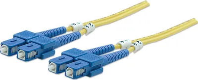 Produktbild von INTELLINET LWL Anschlusskabel SC/SC  2m Singlemode OS2 gelb