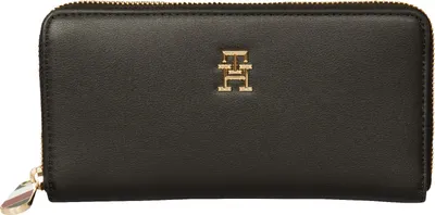 Immagine prodotto di Portafoglio donna TOMMY HILFIGER articolo AW0AW15586 cm 19 x 10 x 3 (circa) poppy plus large za, UNICA - ONE SIZE, Poliestere 51%,Poliuretano 49%