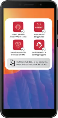 Immagine prodotto di Huawei Y Y5p 13,8 cm (5.45") Doppia SIM Android 10 Huawei Mobile Services (HMS) 4G Micro-USB 2 GB 32 GB 3020 mAh Nero