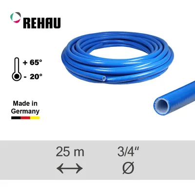 Produktbild von REHAU Trinkwasserschlauch Rauaqua varioflex plus 3/4" - 25m