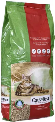 Productafbeelding van Cat's Best Öko Plus kattenbakvulling, 40 liter