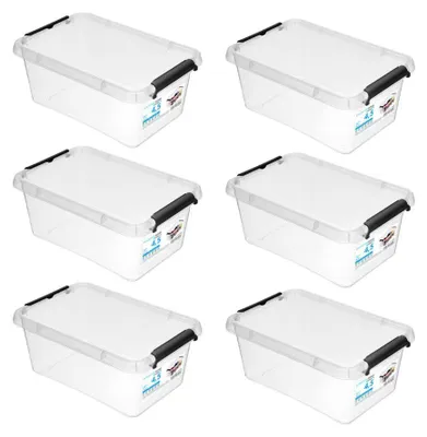 Produktbild von SimpleStore Box - 29x20x12 cm (4.5L) - Set 6 Stk.