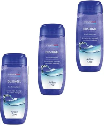 Produktbild von 3x 300 ml Marvita med Duschgel  Activ Care