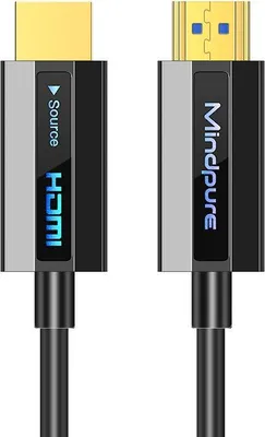 Obrázek produktu pro INF HDMI optický kabel, černý, 4K 60Hz, pro PC, TV, projektor, 1 kus 10 m