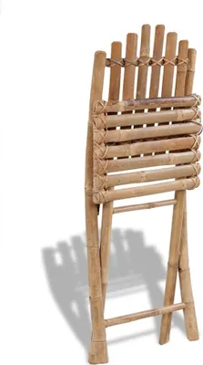 Produktbild von vidaXL Gartenstühle Bambus 4 Stk.