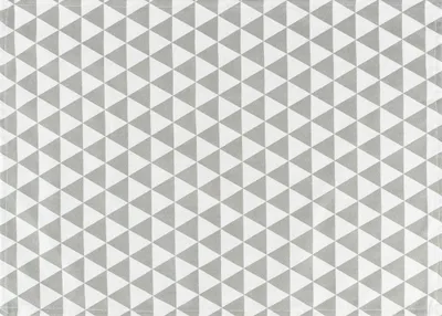 Produktbild von Krumble Geschirrtuch - Küchenhandtuch - Handtuch - Dreiecksmuster - Baumwolle - Grau/Weiß - 60 x 40 cm (lxw)
