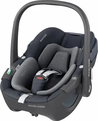 Produktbild von Maxi-Cosi Pebble 360 i-Size Babyschale Drehbar, Neugeborenen Autositz, 0-15 Monate, Drehung mit einer, ClimaFlow, G-CELL, Essential Graphite