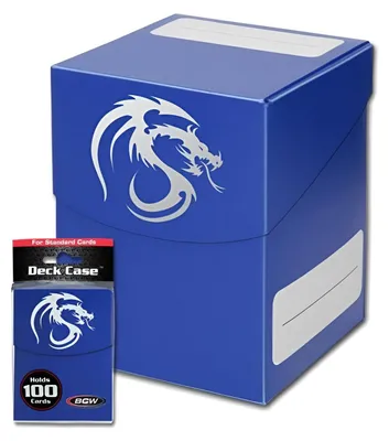 Immagine prodotto di BCW Deck Case Standad Matte 100+- Blu