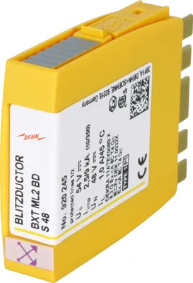 Productafbeelding van DEHN DEUTSCHLAND, combinatieoverspanningsbeveiligingsmodule 920245, BLITZDUCTOR XT 920245
