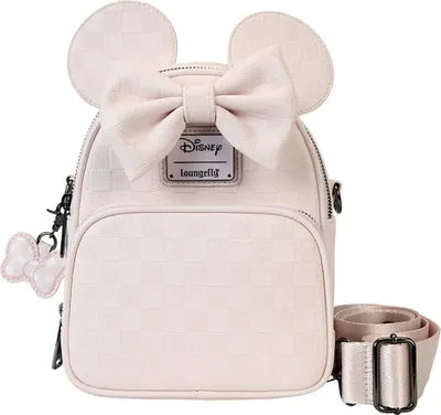 Image de Loungefly Disney Bolso Ear Evergreen Minnie Sac à dos Blanc Blanc One Size