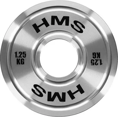 Obrázek produktu pro Tos12 Kalibrovaná Ocelová Olympijská Deska 1,25 Kg Hms