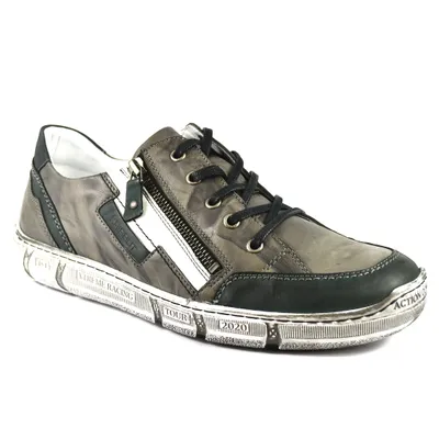 Produktbild von KRISBUT Sneakers Leder Halbschuhe Herren 5362-9-1 : 41 Grau