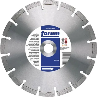 Produktbild von Forum Diamant-Trennscheibe lasergeschweißt 125 x 22,2 x 2,4 mm