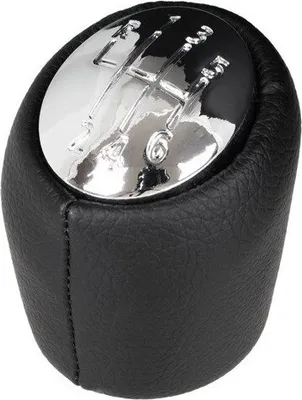 Image de Pommeau de levier de vitesse Noir Chrome 6 vitesses pour Renault Espace IV Laguna Vel Satis