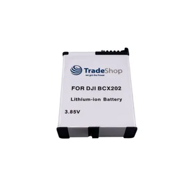 Produktbild von Trade-Shop Li-Ion Akku 3,85V / 1800mAh kompatibel mit DJI Osmo Action 3, 4, 5 ersetzt BCX202 / Actioncam, Action-Kamera Zubehör Battery