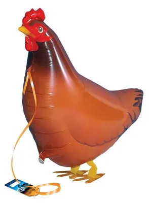 Produktbild von Airwalker Folienballon "Huhn" | 54cm
