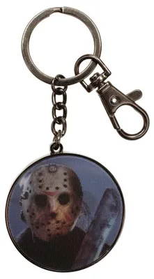 Obrázek produktu pro Lentikulární přívěsek na klíče Freddy vs. Jason, 18 cm