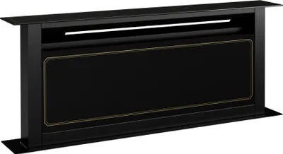Produktbild von Klarstein Victoria Downdraft Dunstabzugshaube -  , 720 m³/h Luftdurchsatz, Flüsterleise 52 dB, Touchscreen-Steuerung, Spülmaschinengeeignete Filter, LED-Beleuchtung, Schwarz
